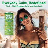 MELTING FOREST Yuzu Lime Mushroom D-Stress Drink can with citrus fruits