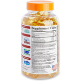 MEMBER'S MARK Fish Oil Softgels showing enteric coating detail