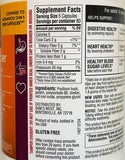 MEMBER'S MARK Psyllium Fiber Capsules side view showing capsule count
