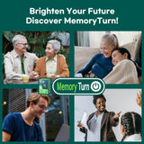 Memoryturn Ginkgo Biloba supplement capsules in a hand