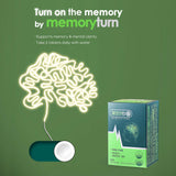 Memoryturn supplement bottle side view with label