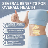Menkru Zeolite Supplement liquid drops in a measuring spoon
