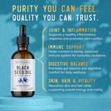 MENSANA Black Seed Oil 100% cold-pressed lifestyle scene