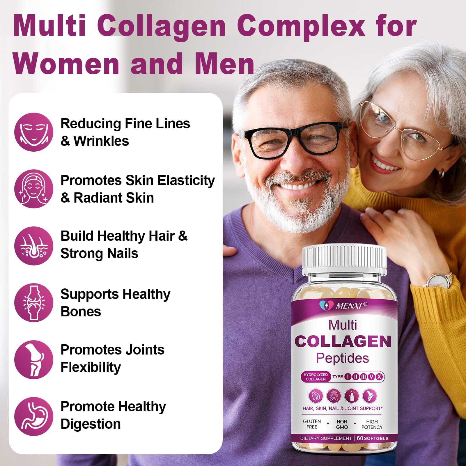 MENXI Collagen Supplement ingredients list