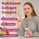 MENXI Collagen Supplement softgels in hand