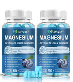 MENXI Magnesium Gummies bottle front view with 60 gummies