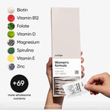 meOrigin Women's Multivitamin Complex side view of packaging