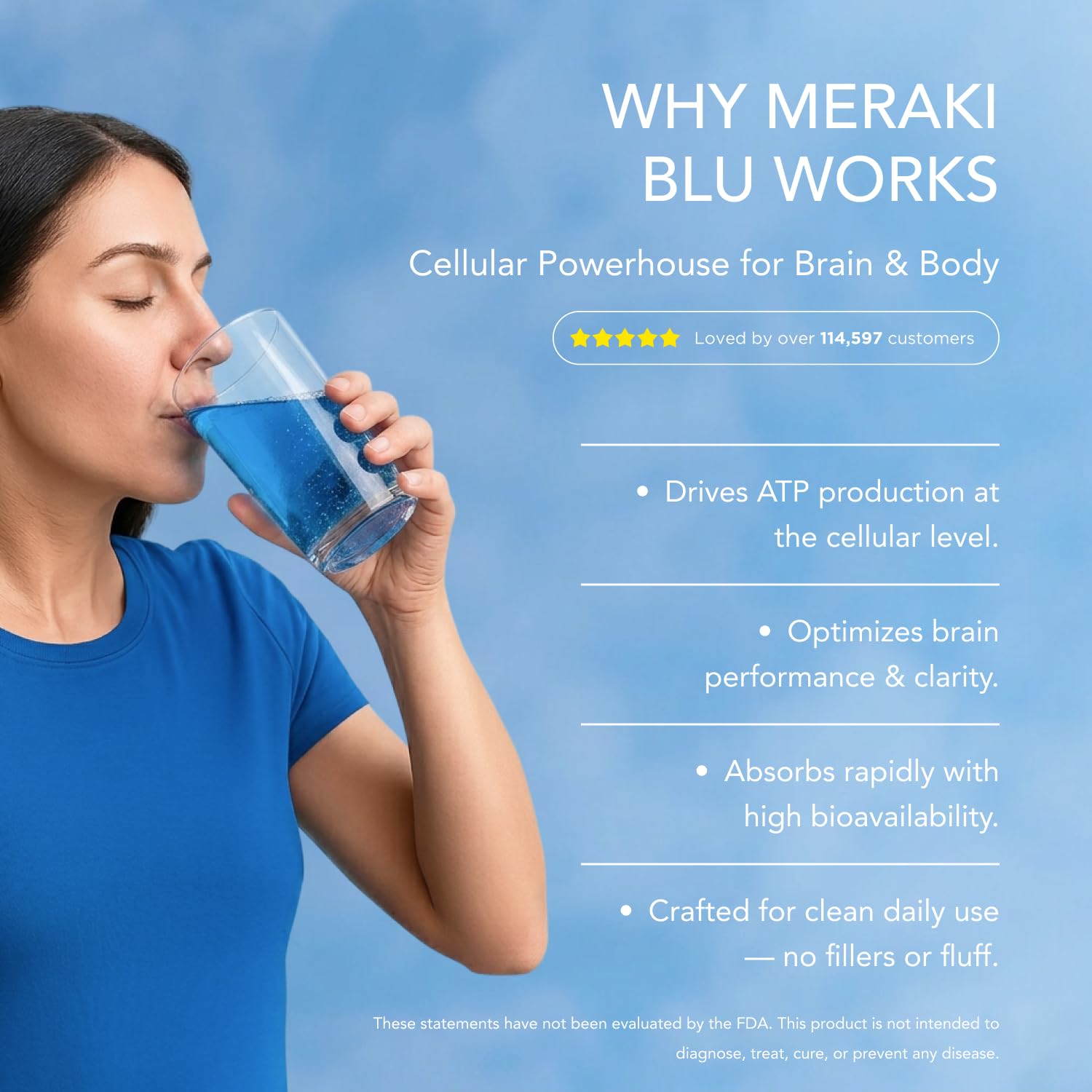 Meraki Medicinal Methylene Blue Drops label details