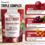 MERRY VITA Grape Seed Extract Capsules side view