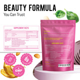 MERRY VITA Multi-Collagen Supplement capsules in a bowl