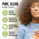 MERRY VITA Oregano Supplement back view with dosage information