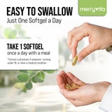 MERRY VITA Oregano Supplement lifestyle scene with herbal products