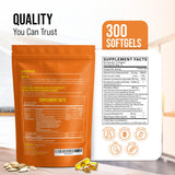 MERRY VITA Saw Palmetto & Pumpkin Seed Oil 300 Capsules packaging