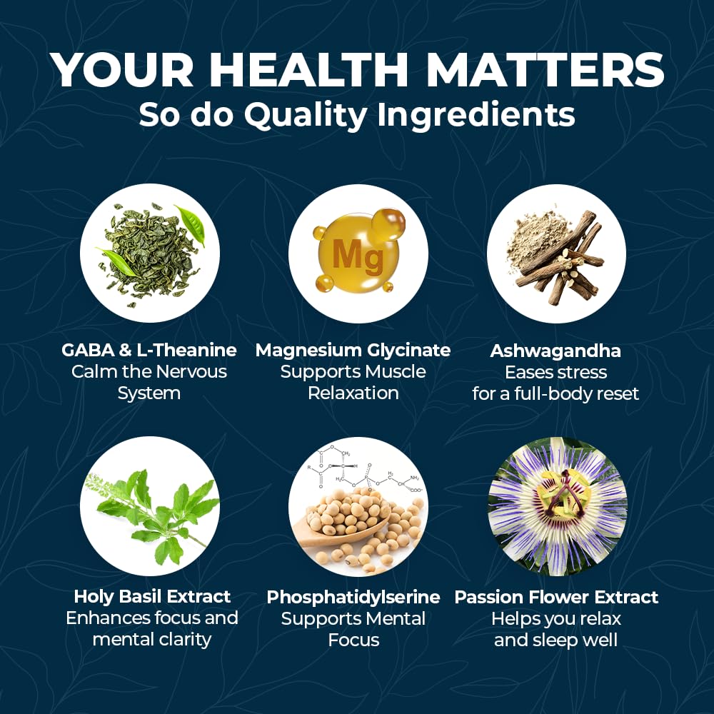 MESS LESS Restore Sleep Supplement capsules on a wooden table
