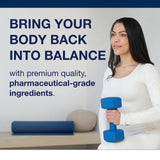 Metagenics B12 & Folate Supplement on a wooden table