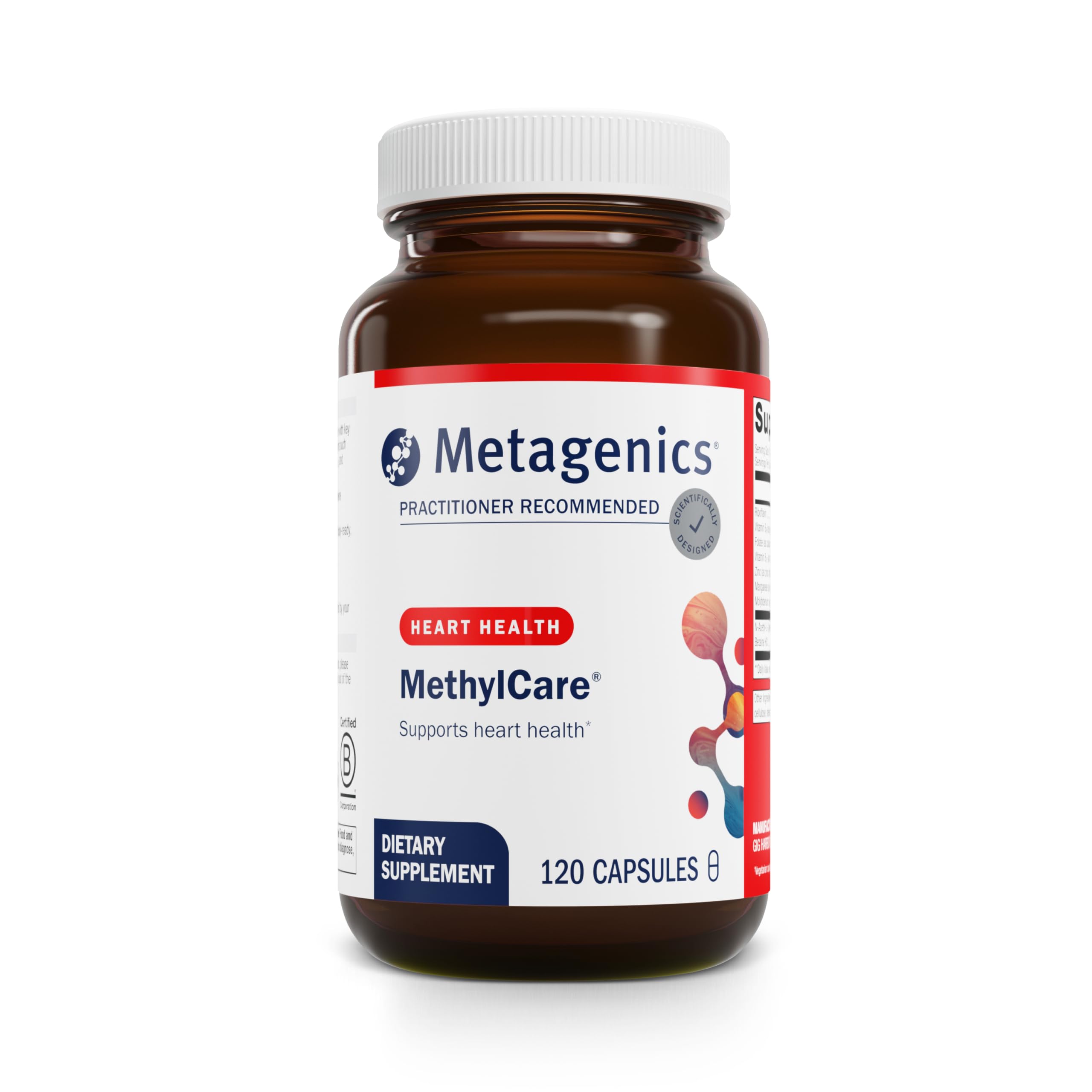 Metagenics B9 (Folic Acid) Supplement 340g front view