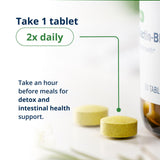 Metagenics Berberine HCl Supplement 400mg with measuring spoon