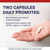 Metagenics Bone Builder Plus Vitamin D3 2000 IU capsule bottle side view