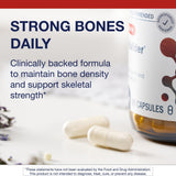 Metagenics Bone Builder Plus Vitamin D3 2000 IU veggie capsules close-up