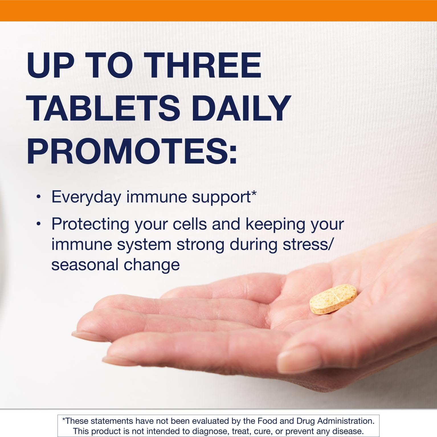 Metagenics Buffered Vitamin C 500mg Tablets side view