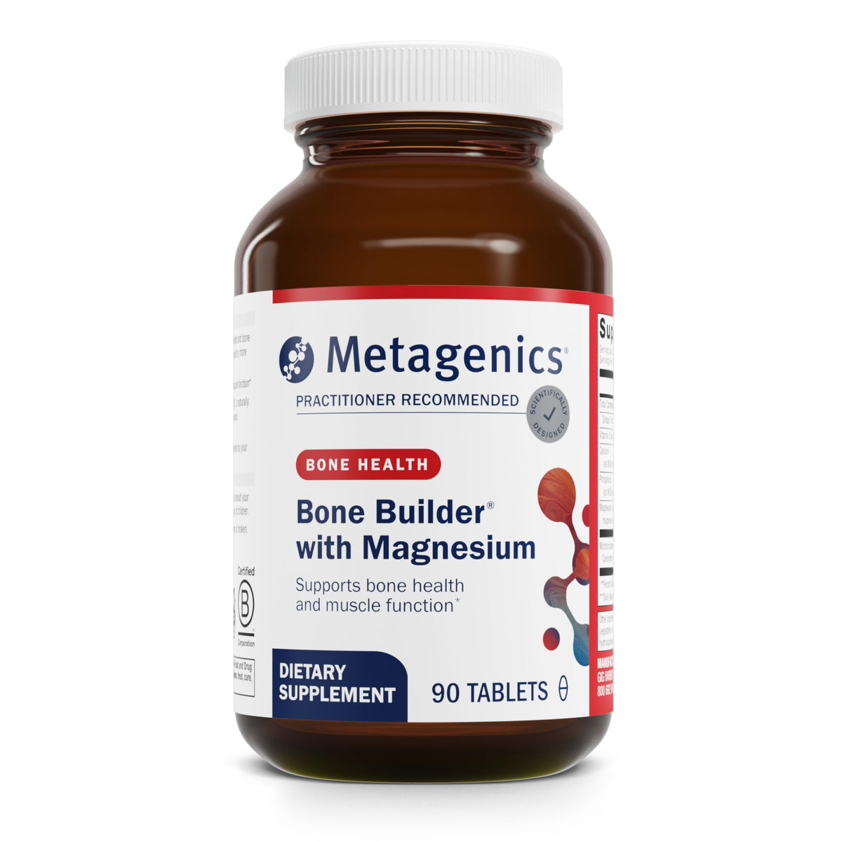 Metagenics Calcium with Magnesium 136g front view