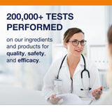 Metagenics Chewable Vitamin C 250mg with a measuring cup