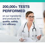Metagenics Children's Multivitamin Vanilla Powder on a kitchen counter