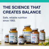 Metagenics Children's Multivitamin Vanilla Powder with a measuring scoop