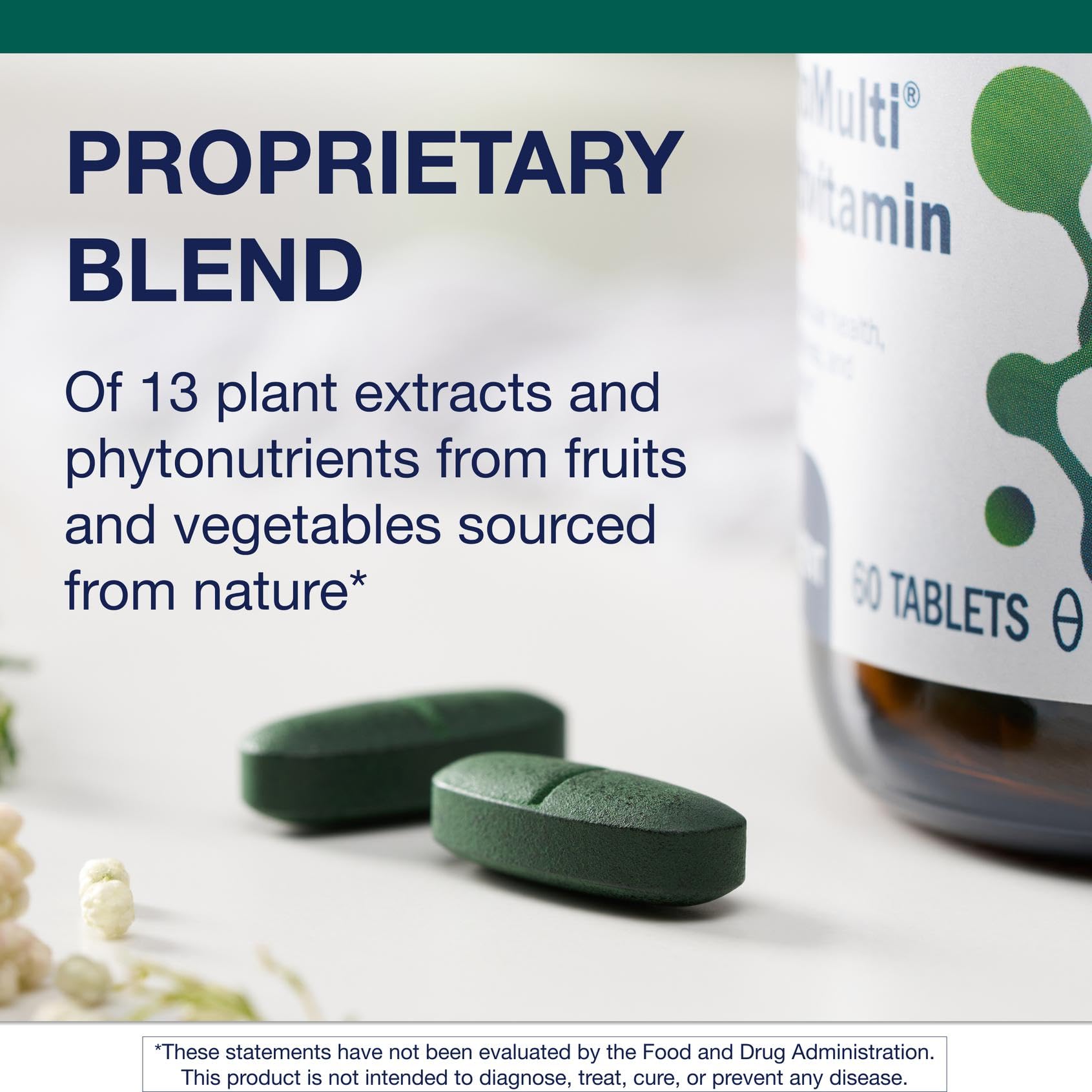 Metagenics Comprehensive Multivitamin 240g side view