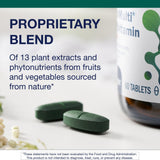 Metagenics Comprehensive Multivitamin 240g side view