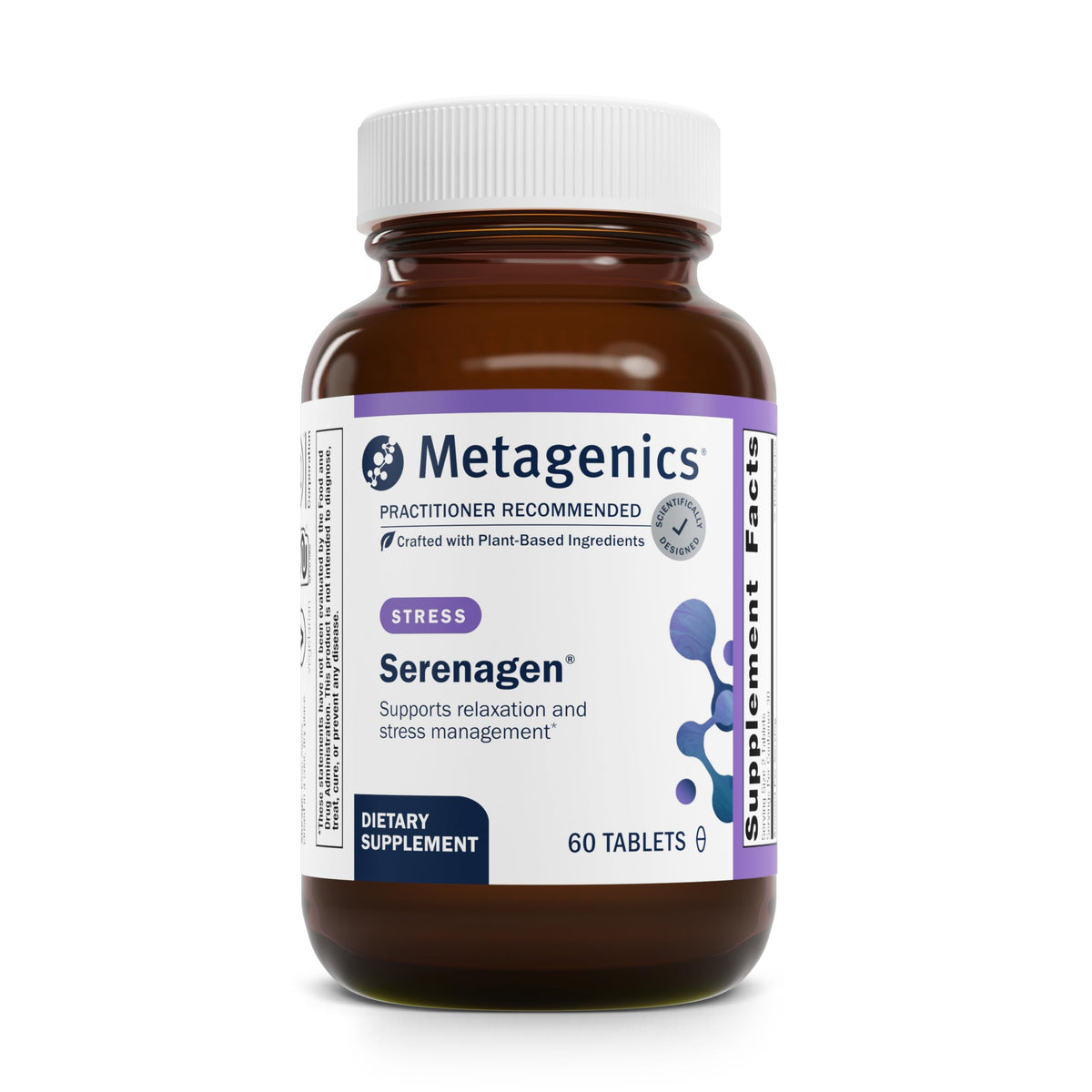 Metagenics Comprehensive Stress Support Capsules front view