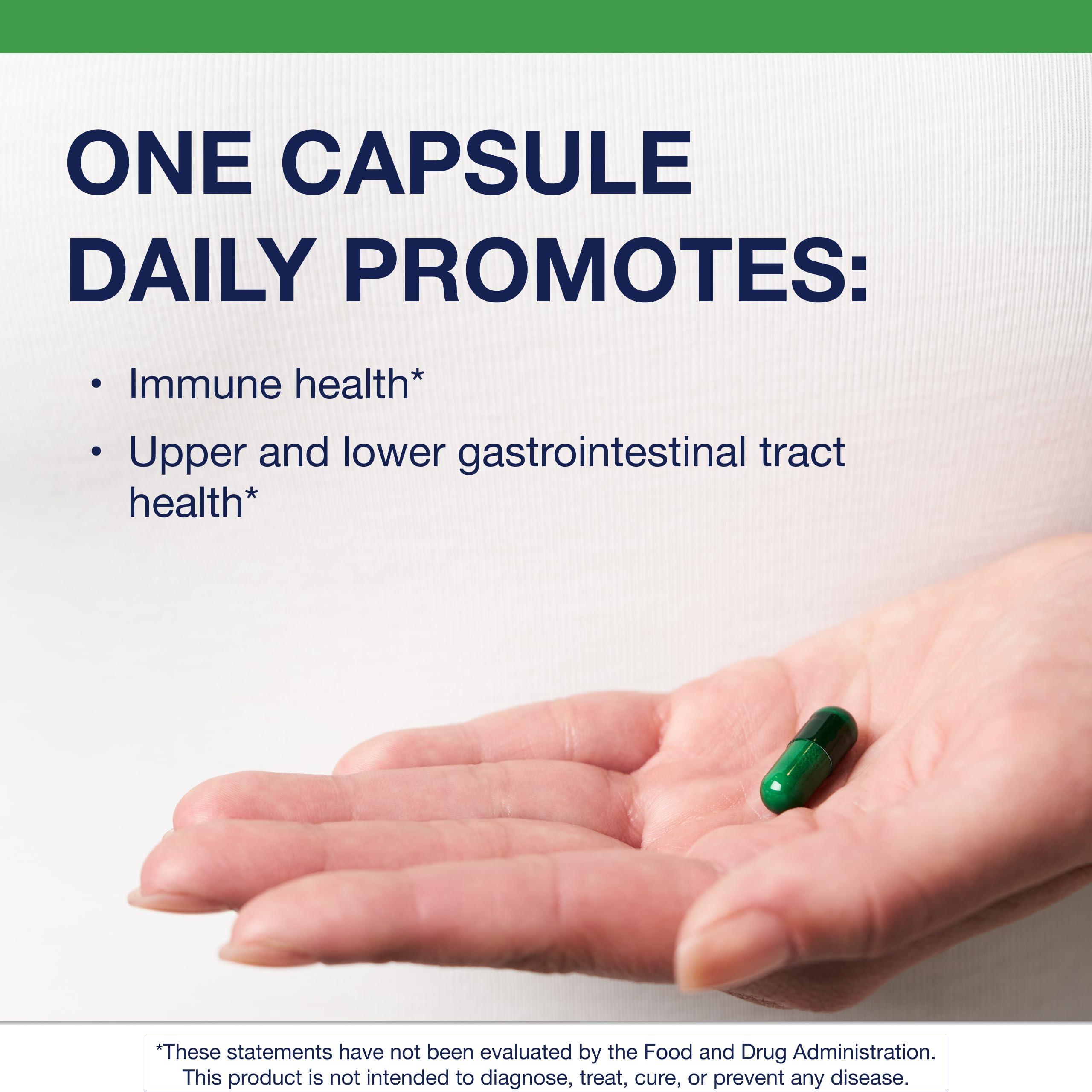 Metagenics Daily Spectrum Probiotic bottle side view