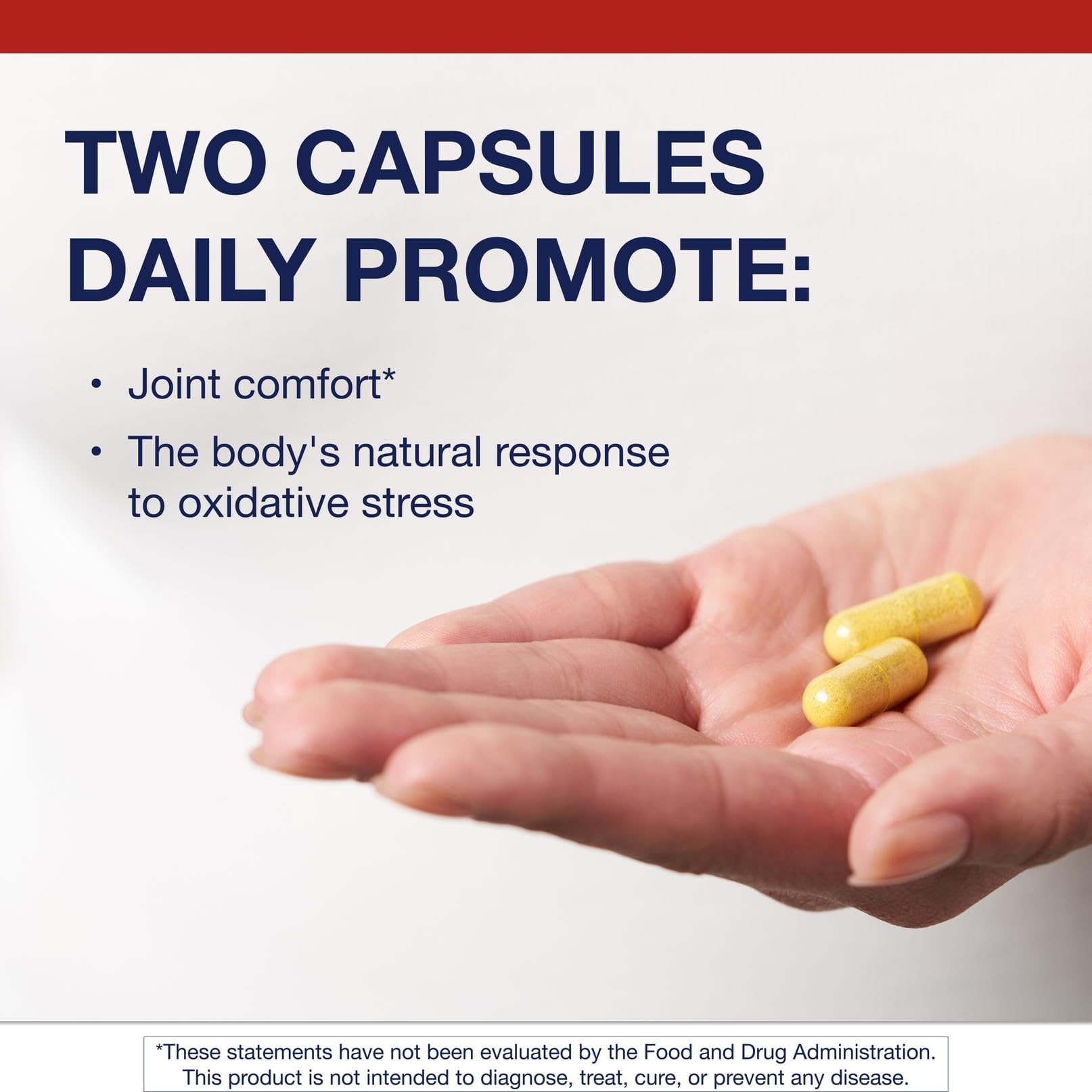 Metagenics Joint Comfort Support Supplement back view