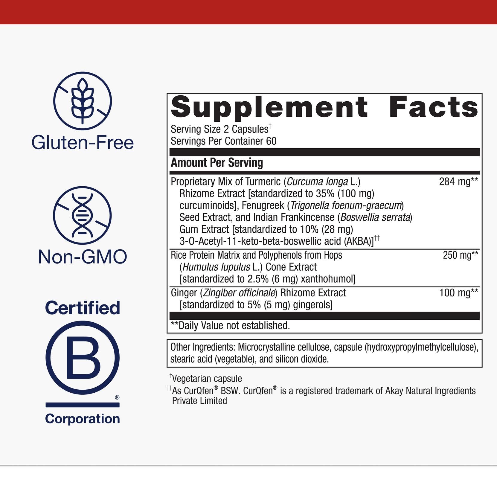 Metagenics Joint Comfort Support Supplement packaging