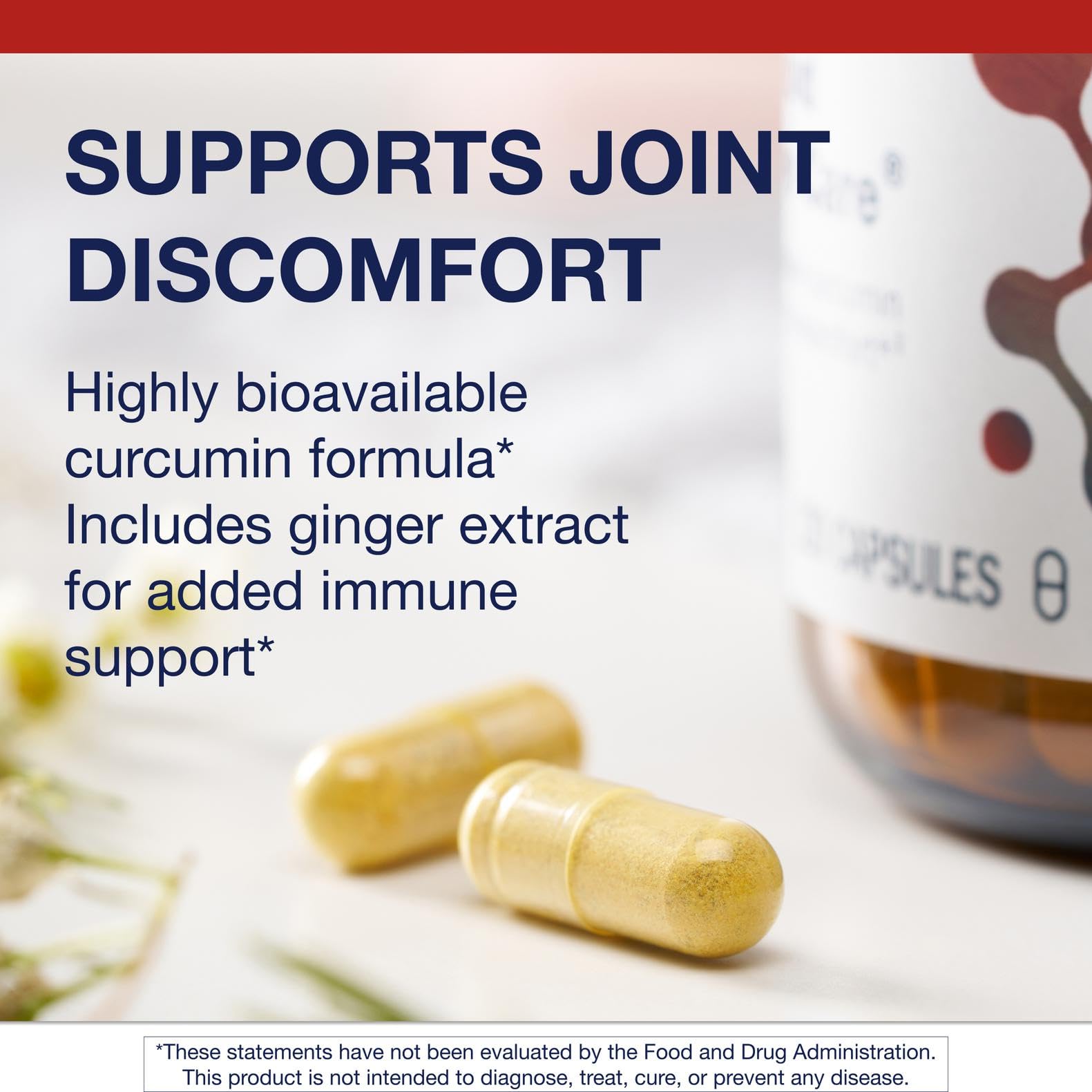 Metagenics Joint Comfort Support Supplement side view