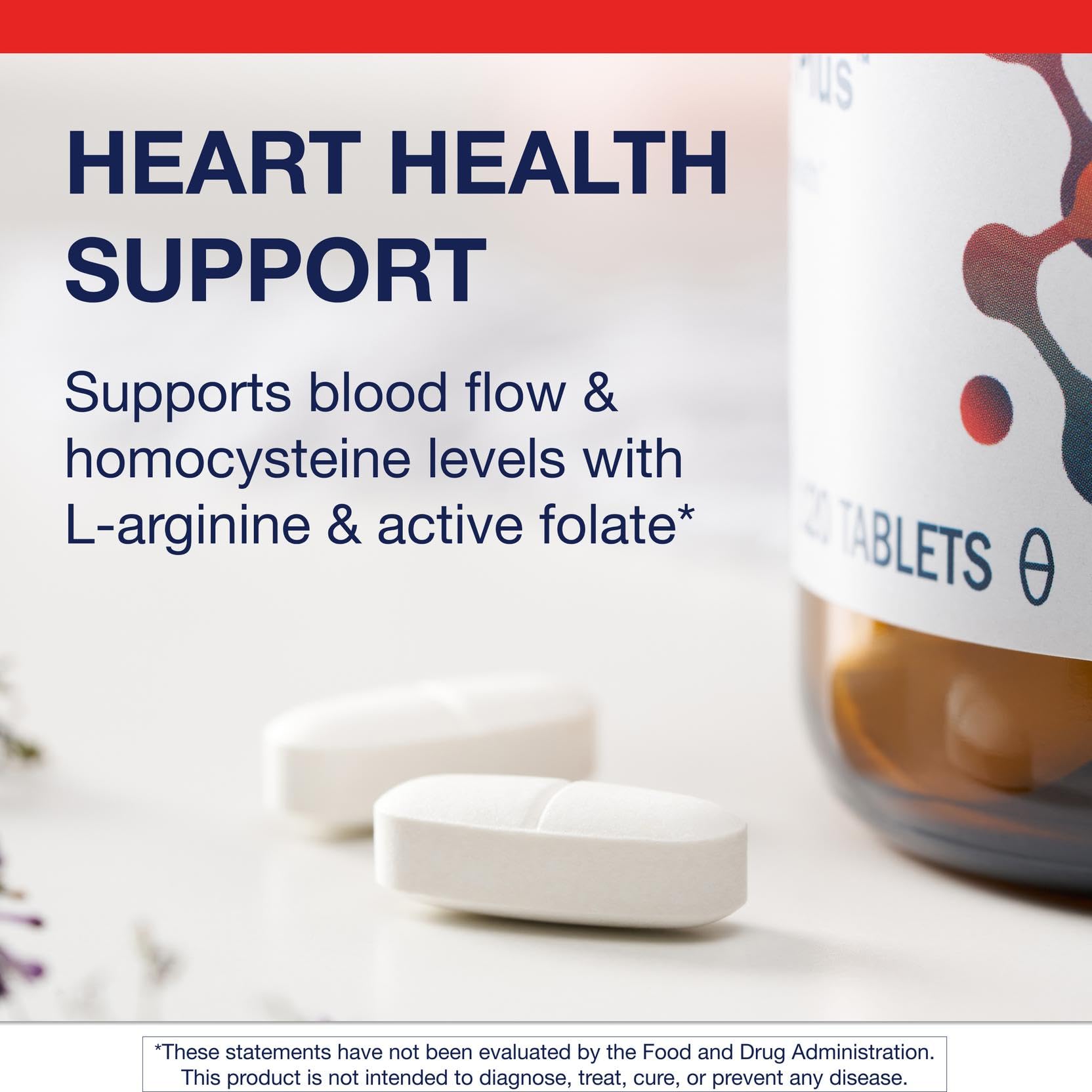 Metagenics L-Arginine Supplement 390g back view with ingredients