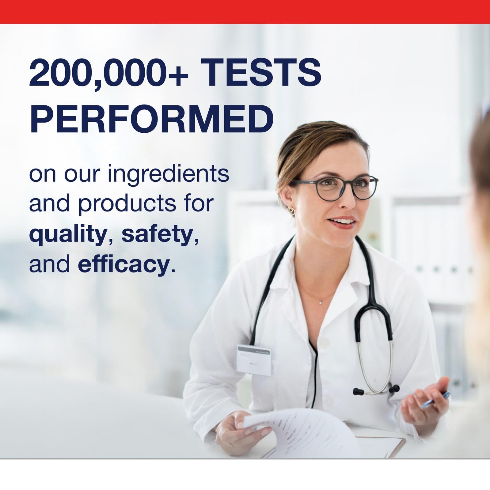 Metagenics L-Arginine Supplement 390g on a wooden table