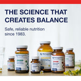 Metagenics L-Arginine Supplement 390g with a glass of water
