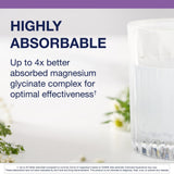 Metagenics MagActive Magnesium Night Powder in a glass of water