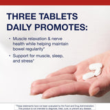 Metagenics Magnesium Citrate 300mg with Calcium 60mg side view