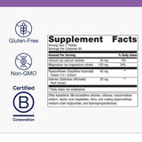 Metagenics Magnesium Supplement 100mg capsules on a table