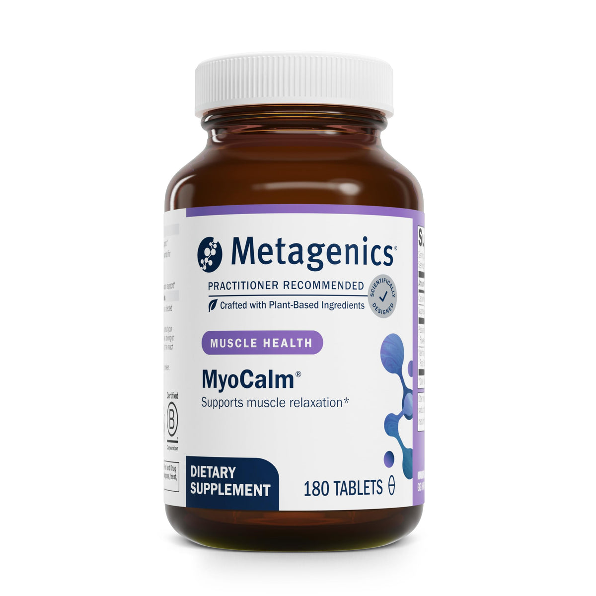 Metagenics Magnesium Supplement 100mg front view