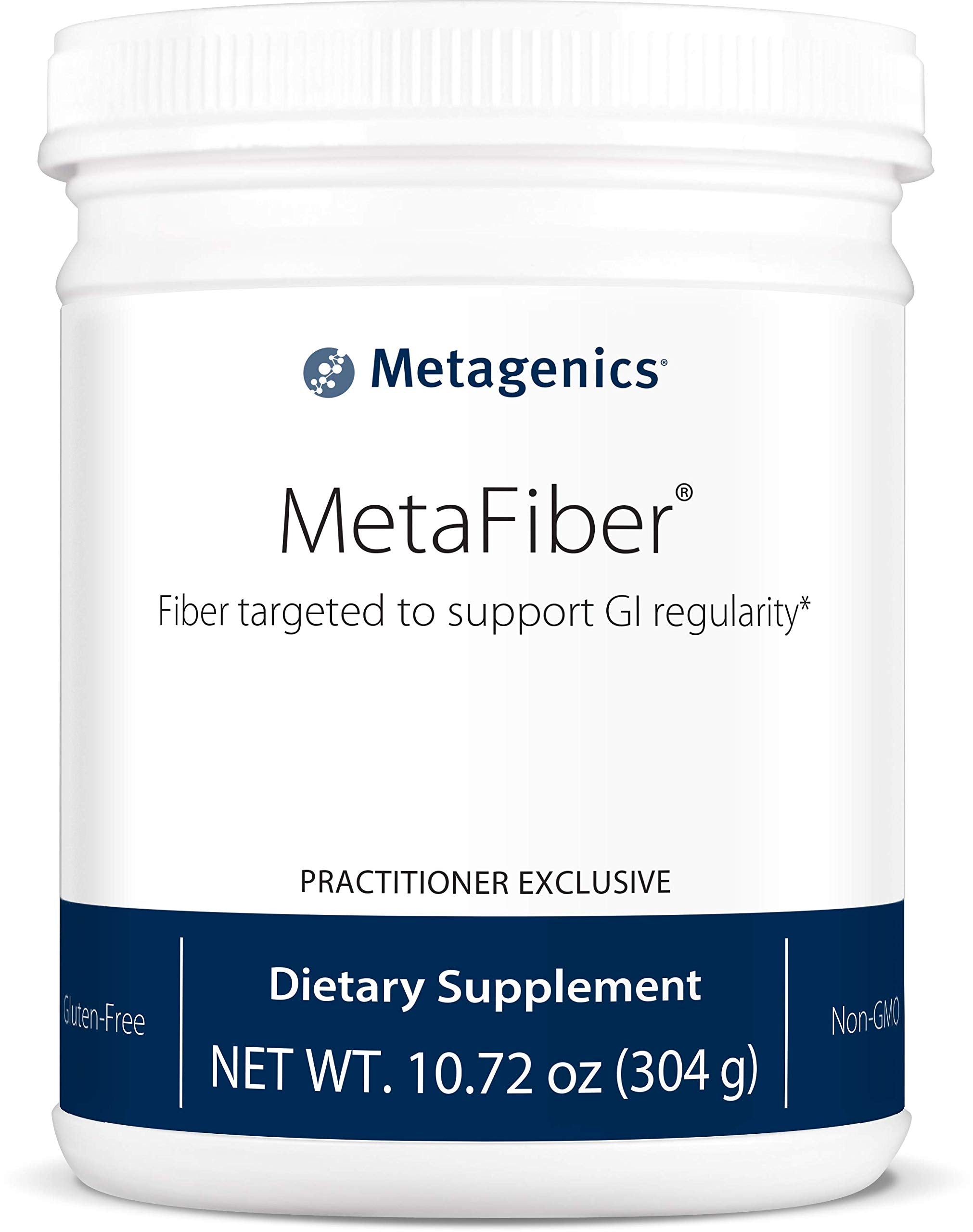 Metagenics MetaFiber Dietary Fiber Supplement 380g front view