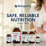Metagenics Methylated Folate Support tablet with measuring spoon