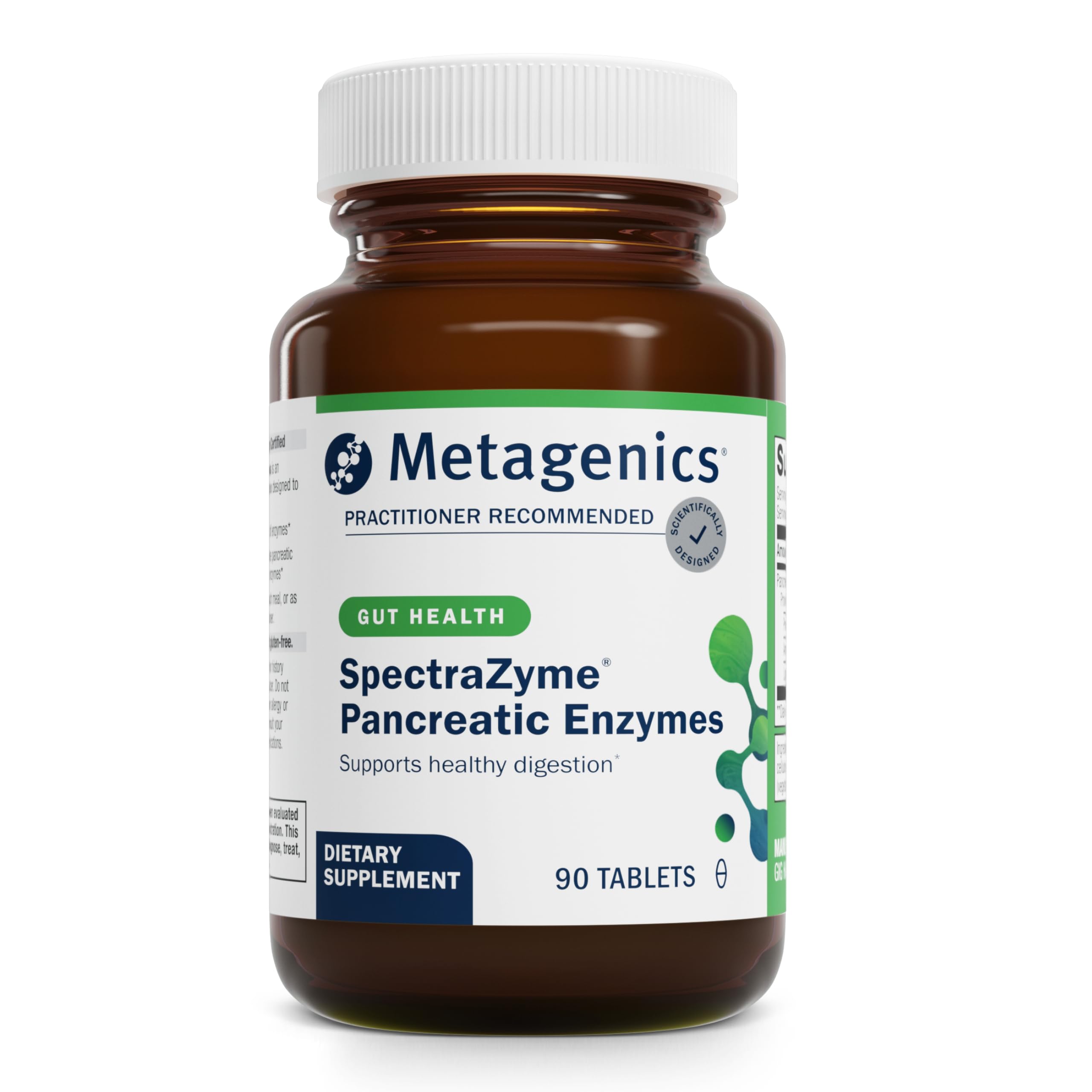 Metagenics Multi-Enzymes 136g front view of packaging