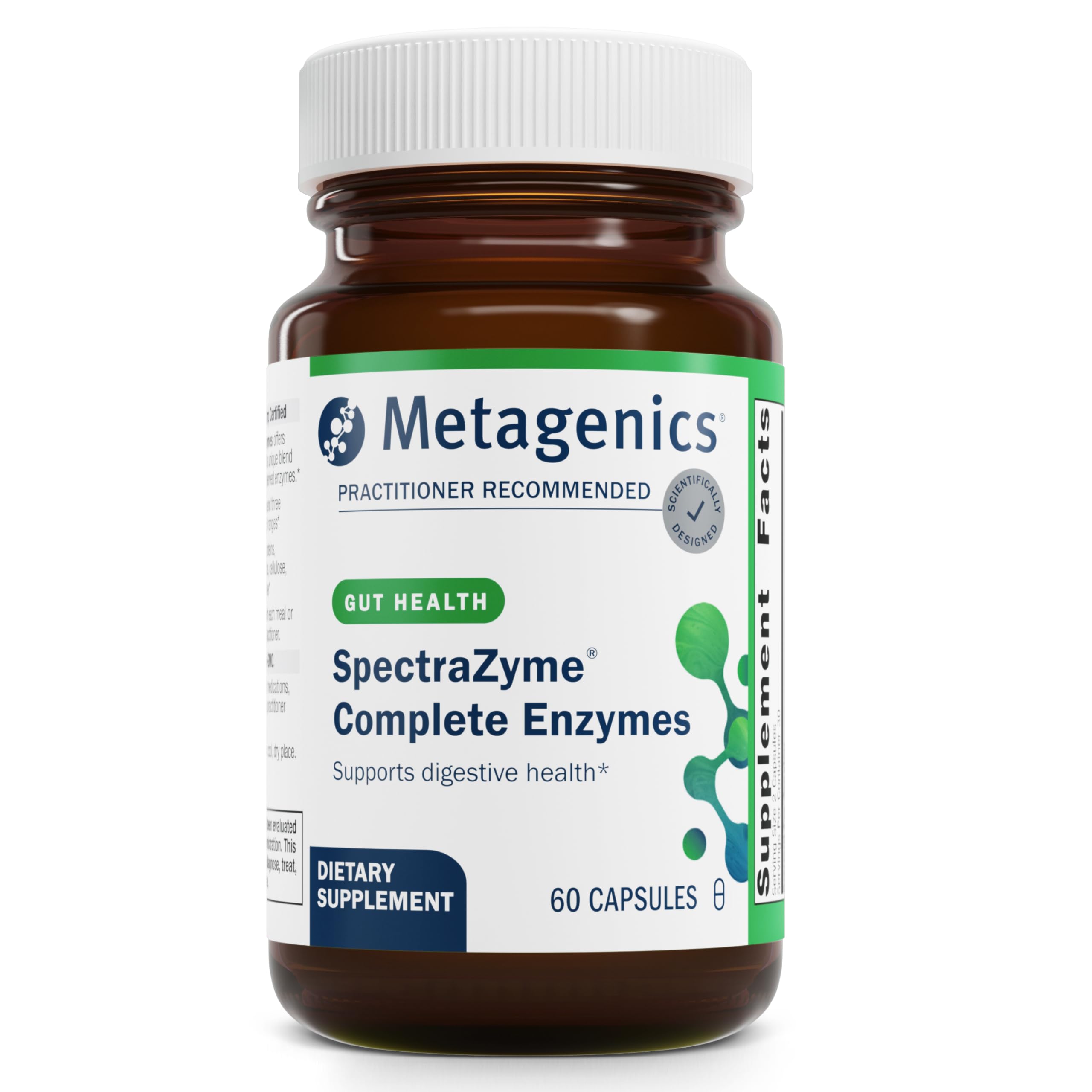 Metagenics Multi-Enzymes 271mg capsule bottle front view