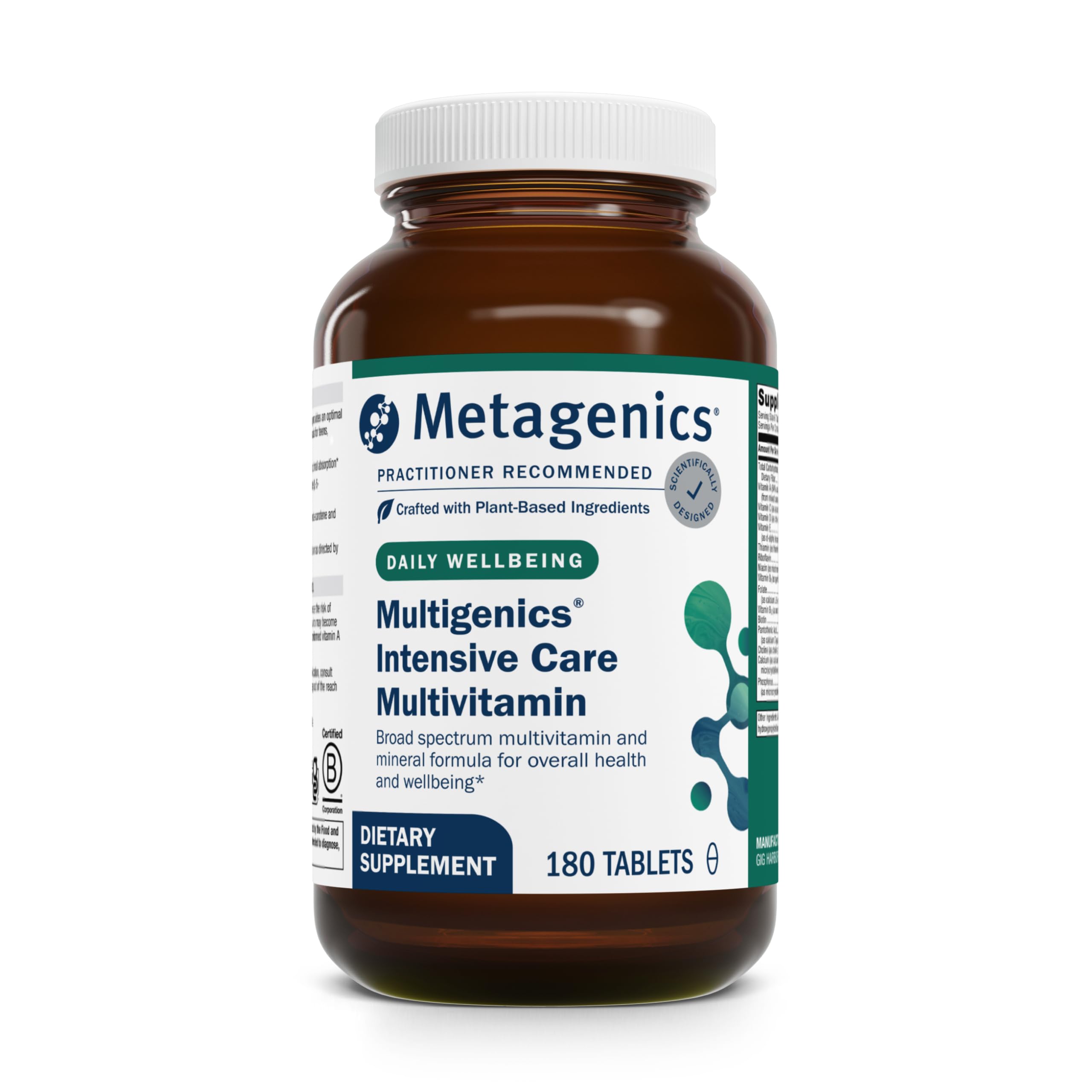 Metagenics Multivitamin Supplement 363g front view