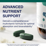 Metagenics Multivitamin with Iron 82g side view