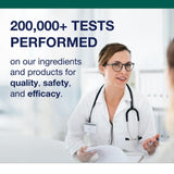 Metagenics Multivitamin with Iron tablets in hand