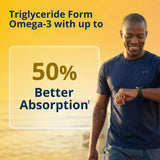 Metagenics Omega-3 EPA DHA 1000mg Softgels side view